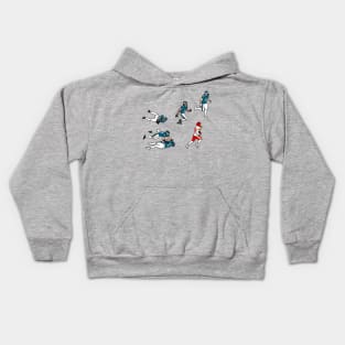 The punt return toney Kids Hoodie